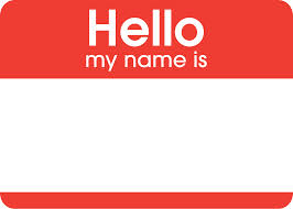 name tag
